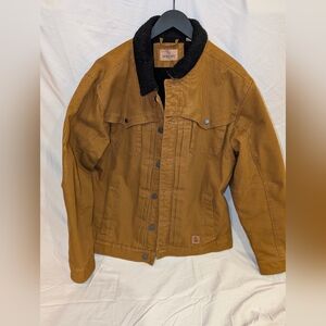 RedHead Brown Western Rancher Jacket with Sherpa Lining